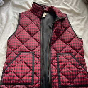 Jcrew checkered vest